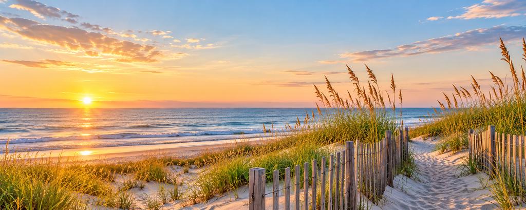 golden path to the sunset sea